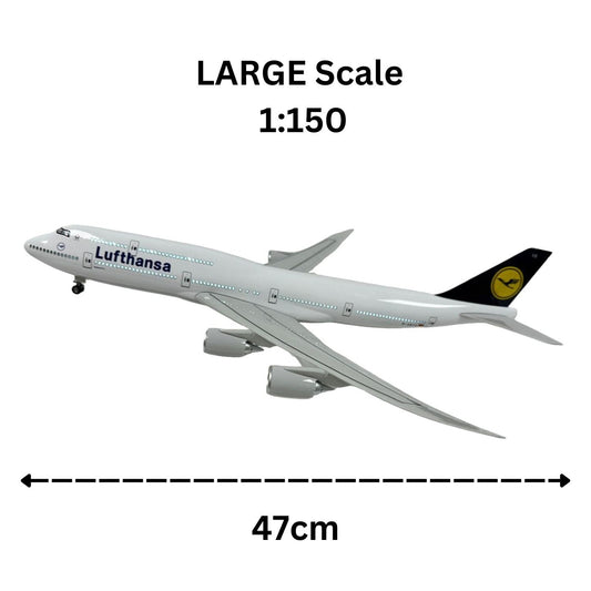 Lufthansa 747-8 Boeing Plane