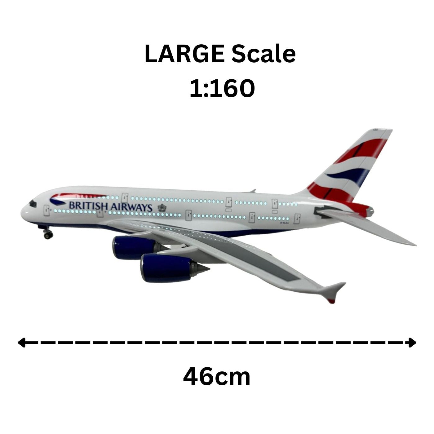 British Airways Model Plane