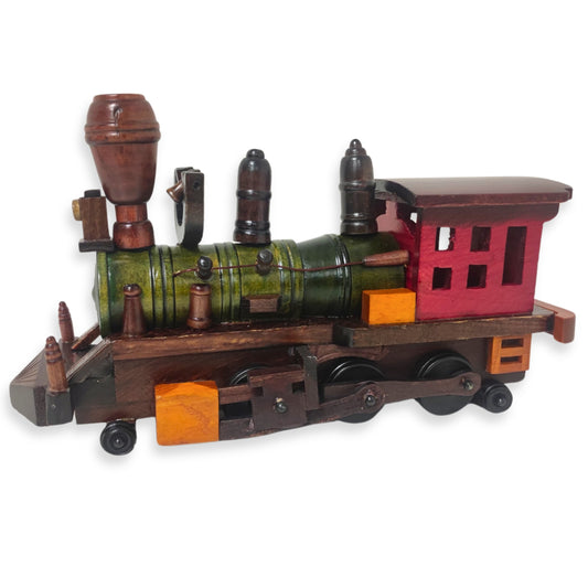 Heritage Train Wooden Model Hand Made