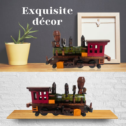 Heritage Train Wooden Model Hand Made