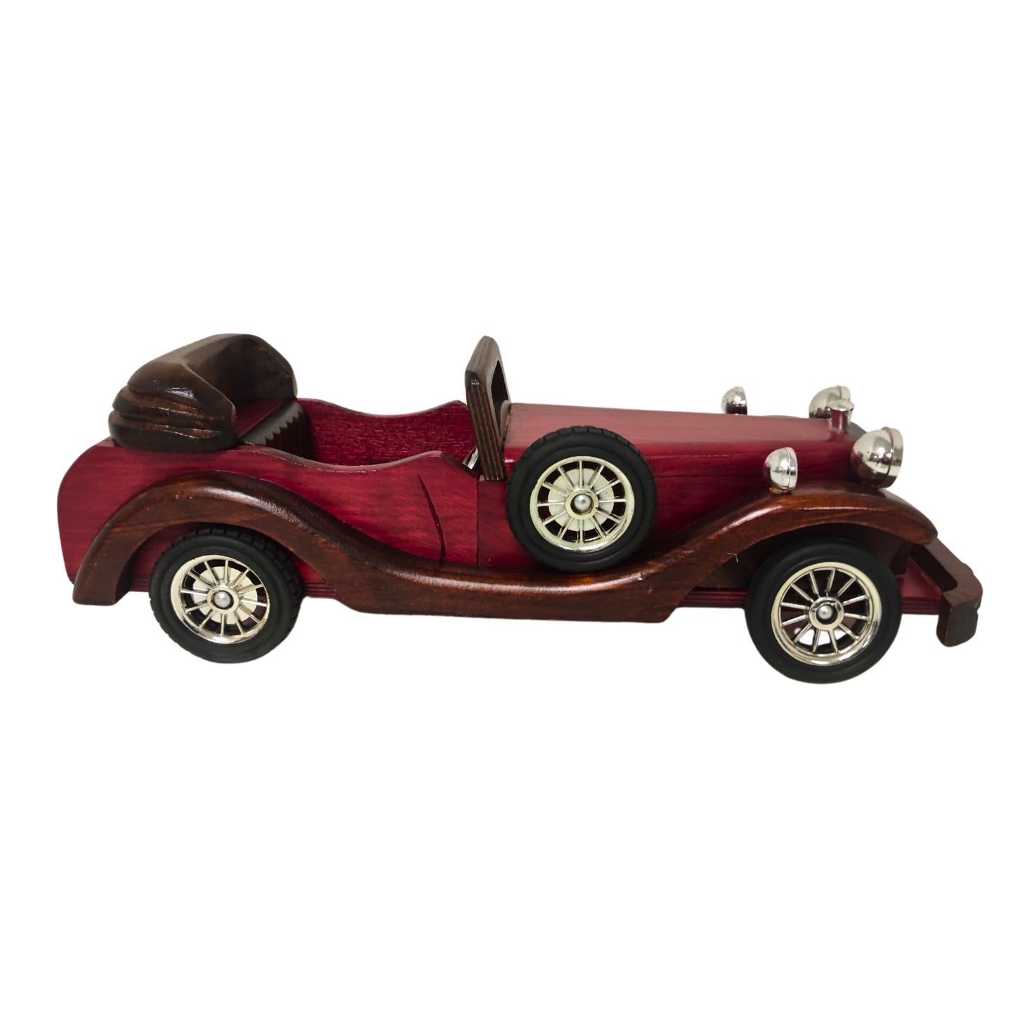 Crimson Model Classic Wooden Car Ideal Gift