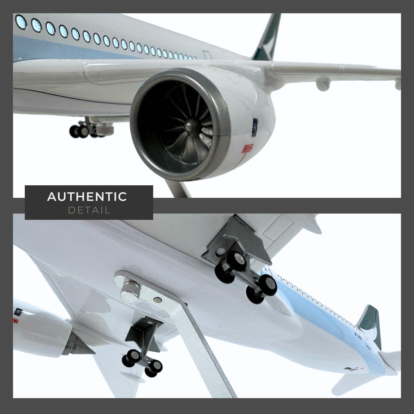 Cathay Pacific Airbus A350 Model Plane Premium Large Scale Ideal Gift