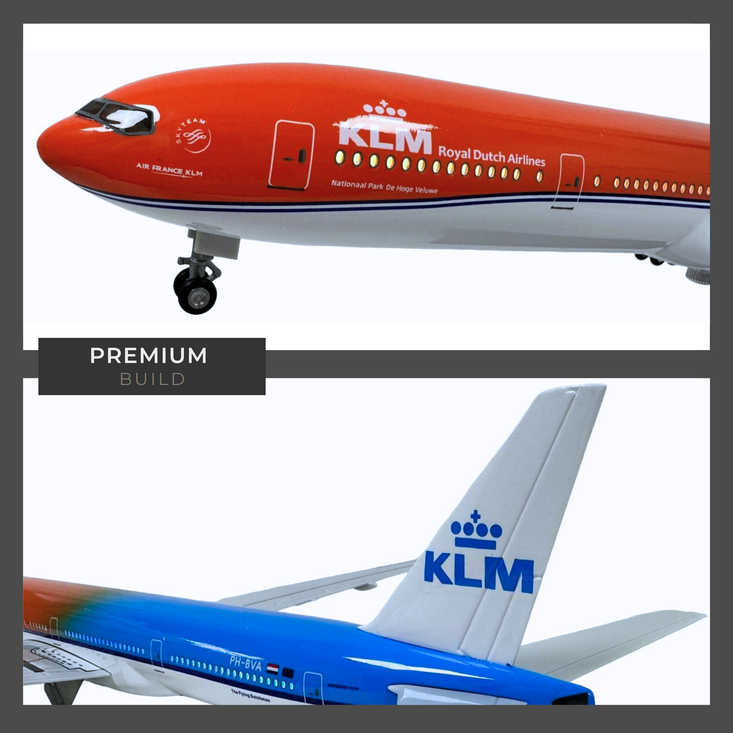 KLM 777 Model Plane