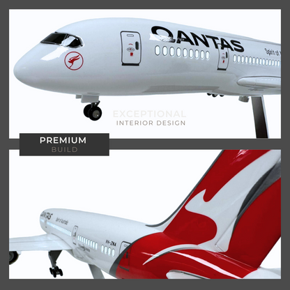 Qantas 787 Model Plane