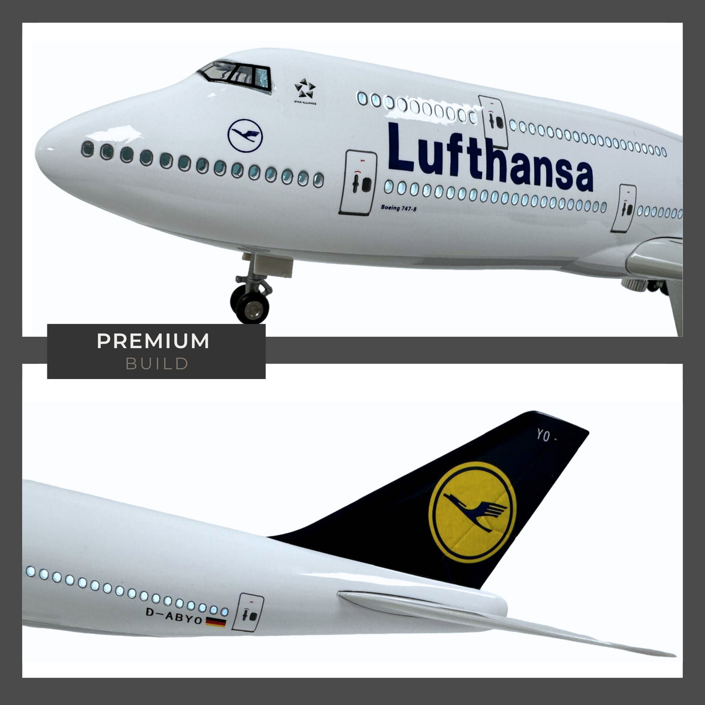 Lufthansa 747-8 Boeing Plane