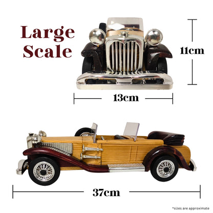 Regal Roadster Handcrafted Classic Wooden Car Model