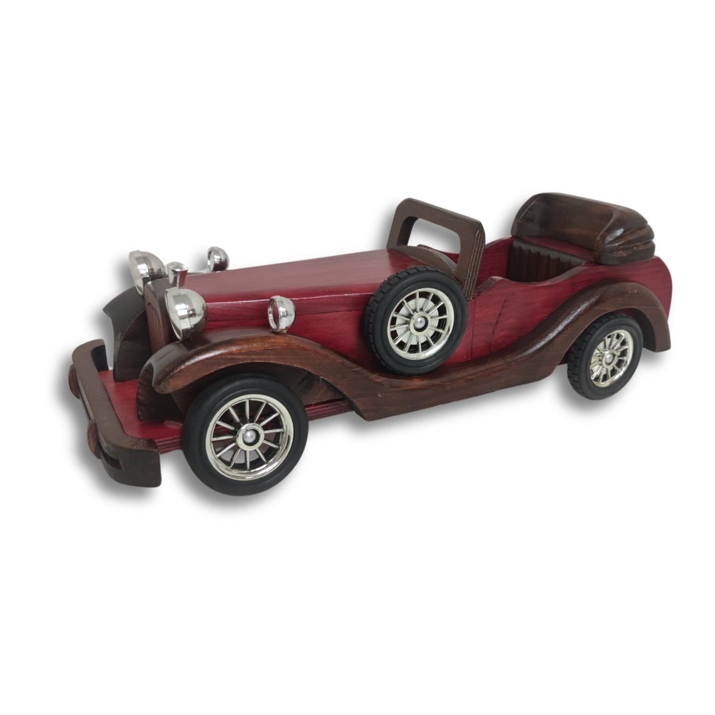 Crimson Model Classic Wooden Car Ideal Gift