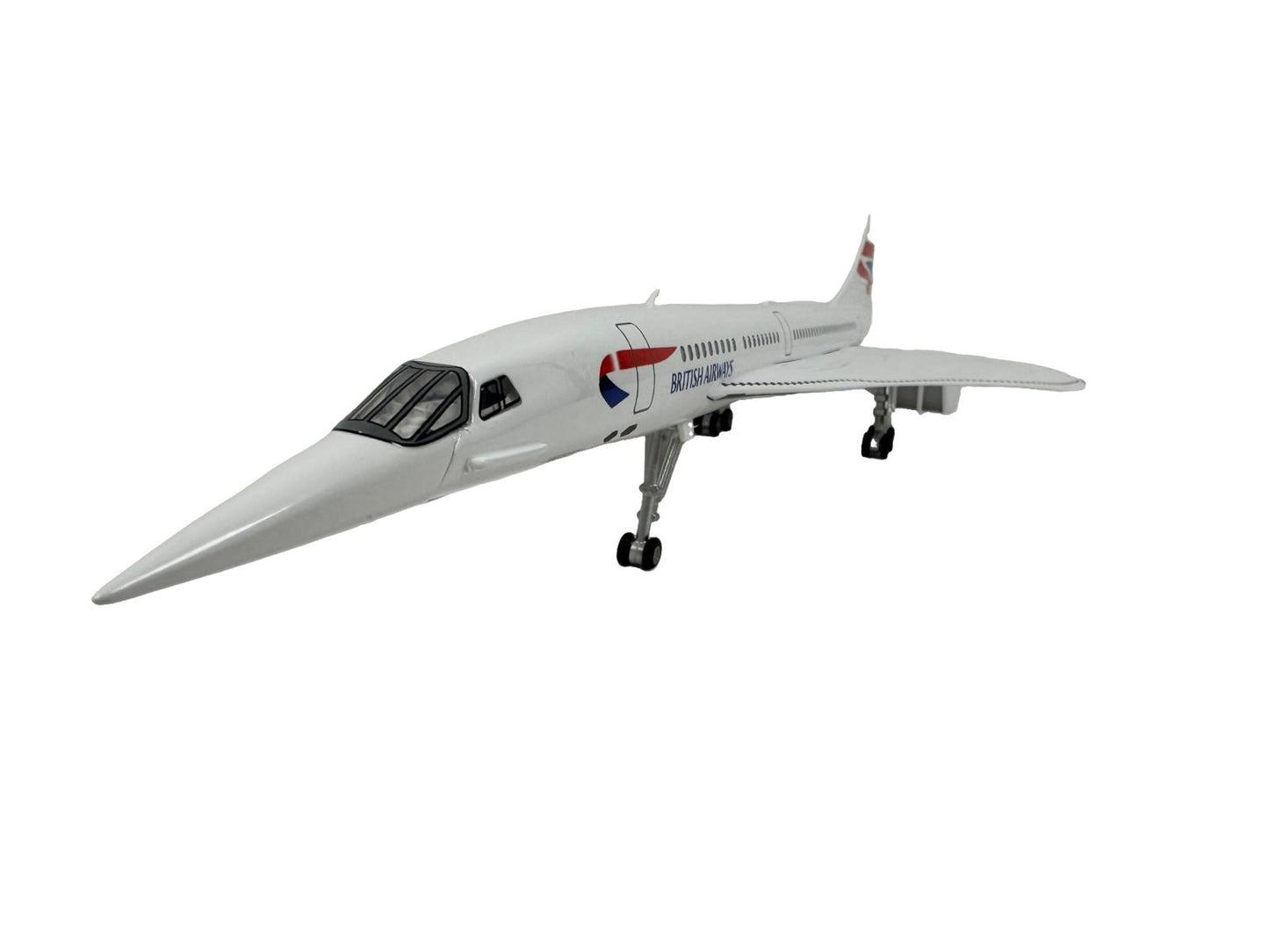 Concorde British Airways BA Diecast Model – Large Scale, Christmas Gift with Display Stand