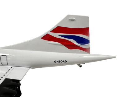 Concorde British Airways BA Diecast Model – Large Scale, Christmas Gift with Display Stand