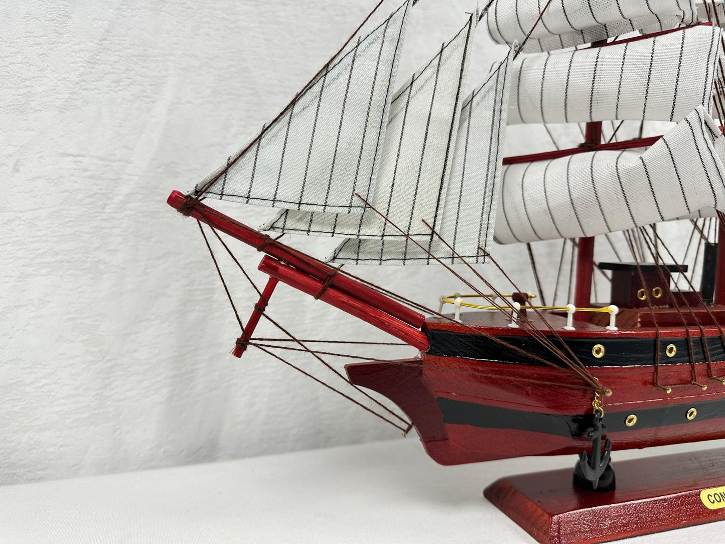 Handmade Confection Model Ship 1A – 50cm Fully Assembled with Display Stand