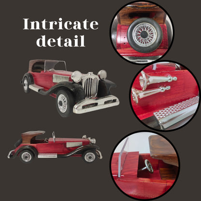 Imperial Model Car Handcrafted Wooden Classic