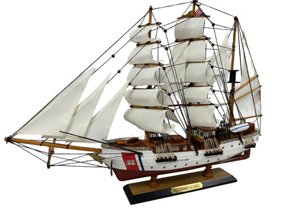 US Coast Guard Model Ship 1H – 65cm Length, Fully Assembled with Stand